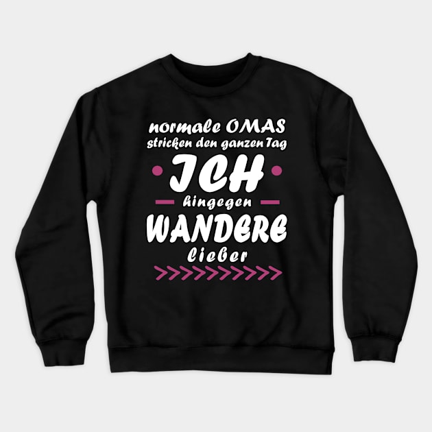 Wandern Rente Berge Natur Geschenk Plan Spruch Crewneck Sweatshirt by FindYourFavouriteDesign